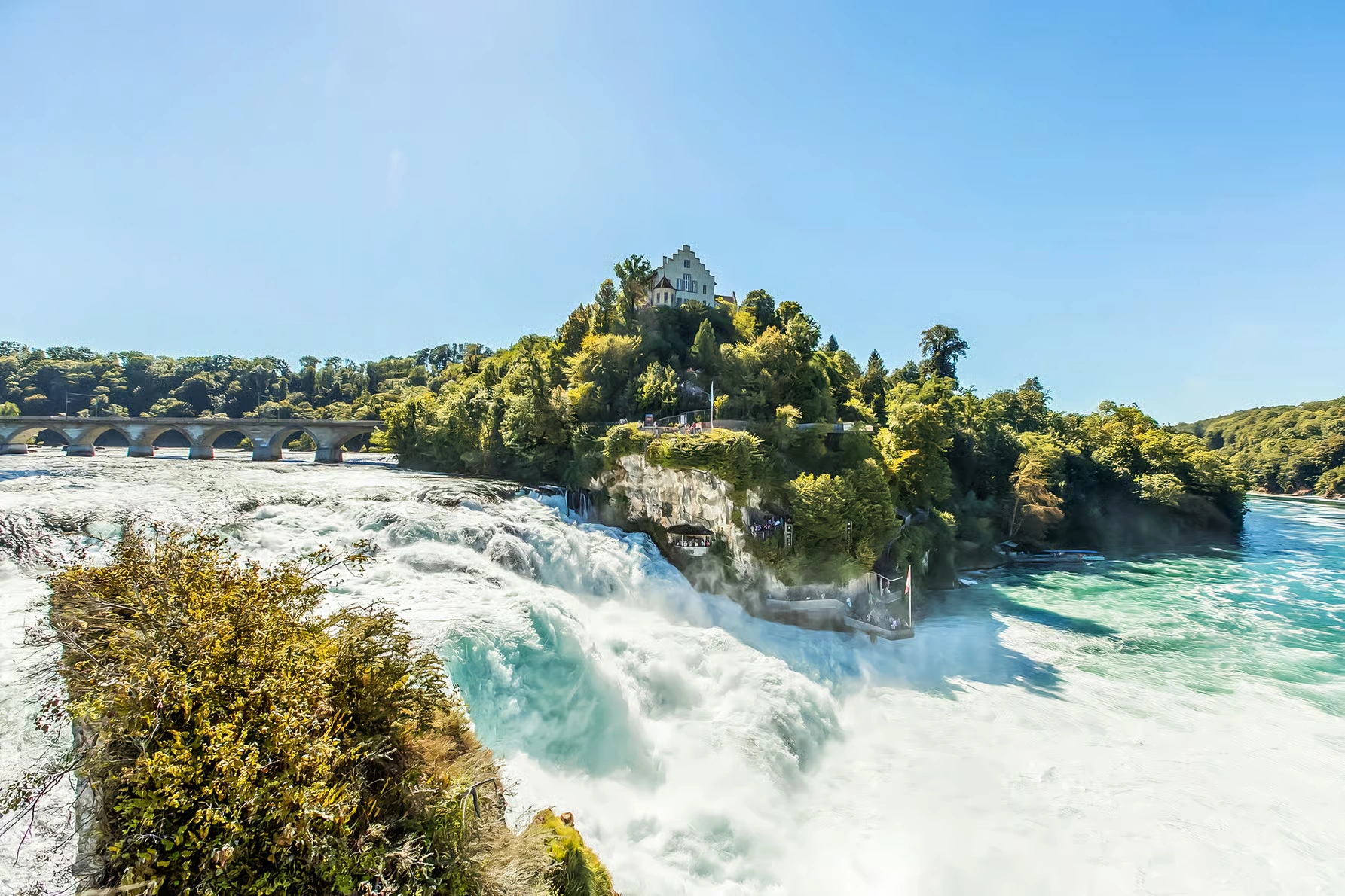 Rhine Falls day trip from Zurich with entry ticket