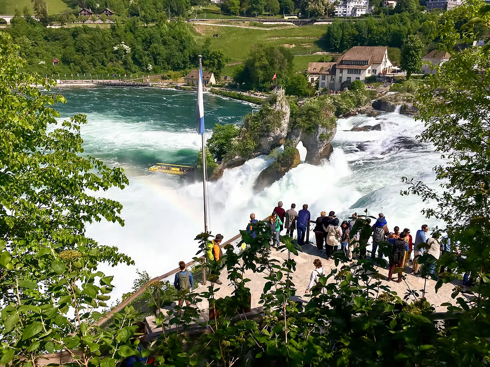 Rhine Falls day trip from Zurich without arranging transport