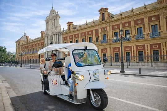 Private tuk tuk tour in Seville with a local guide