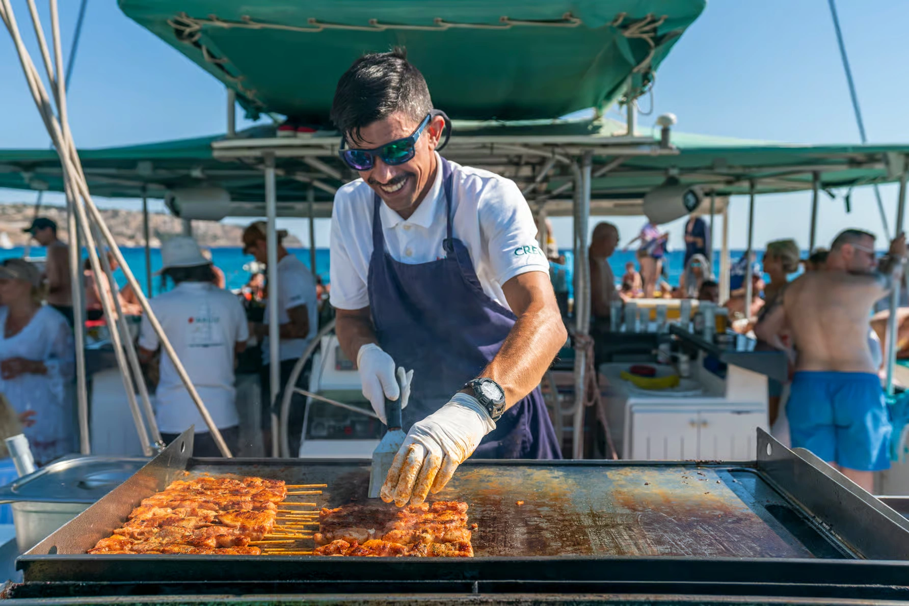 Palma catamaran cruise with lunch and swim stops