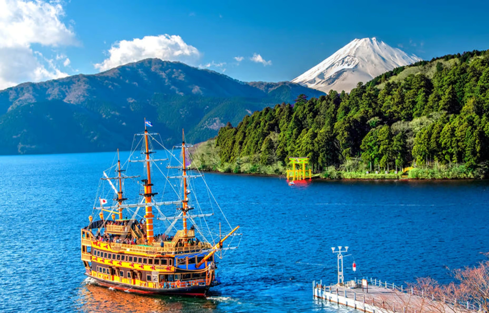 Mount Fuji and Hakone day trip from Tokyo with Ropeway