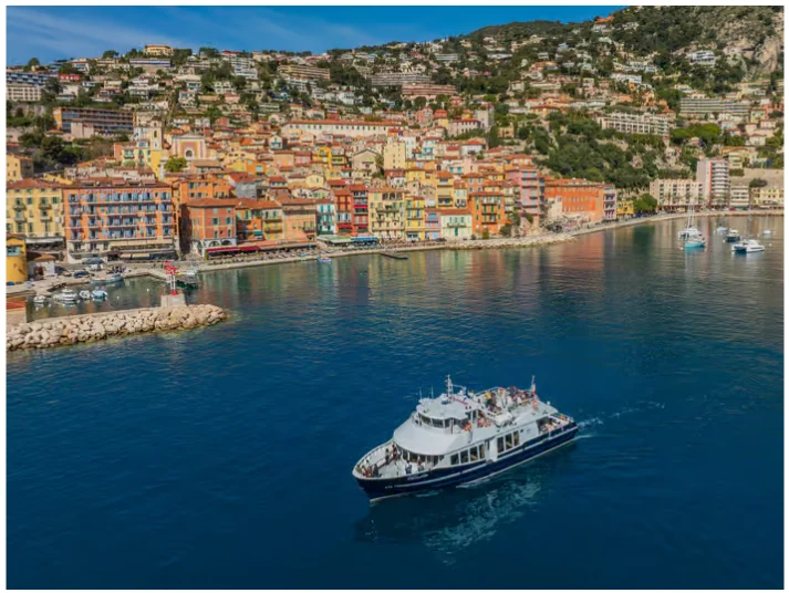 Villefranche Bay cruise from Nice | 1-hour boat trip