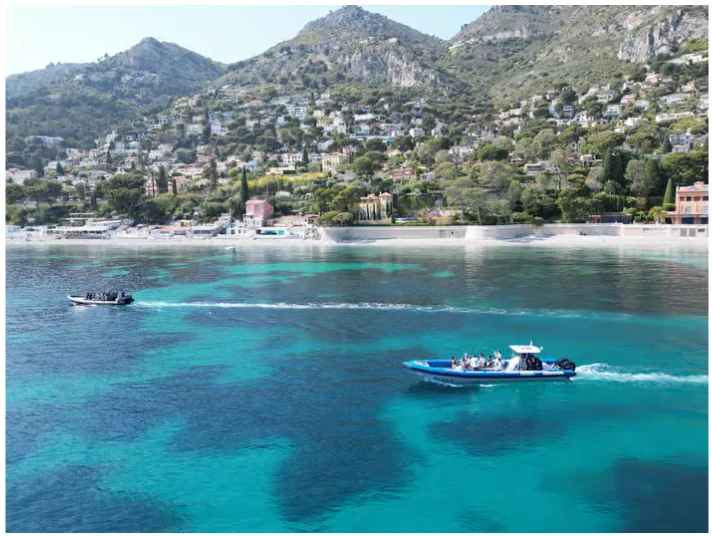 Boat Tour from Nice to the Mala Caves and Villefranche with Snorkeling