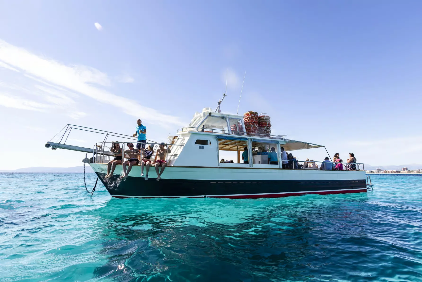 Palma Bay boat trip from El Arenal with snorkeling