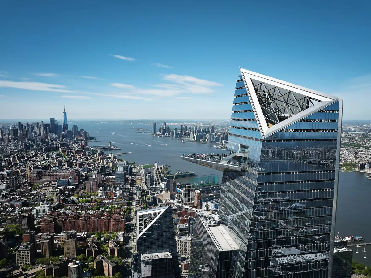 Edge NYC Ticket: Outdoor Observation Deck with Glass Floor and 360° Manhattan Views