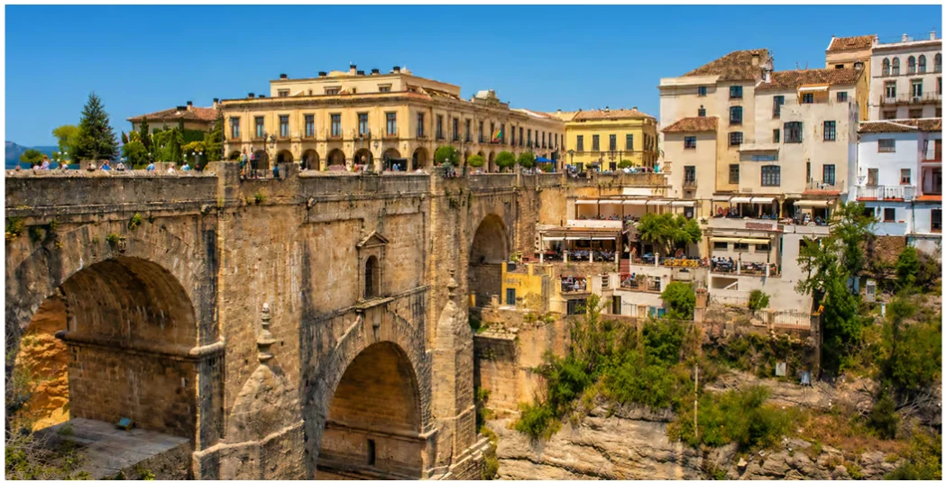 Ronda and Setenil day trip from Malaga with tourist train, wine and tapas