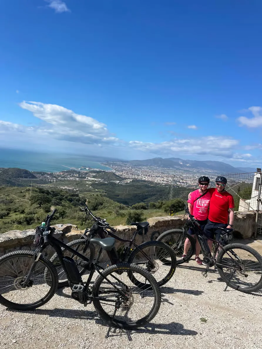 Electric bike tour in the Montes de Málaga