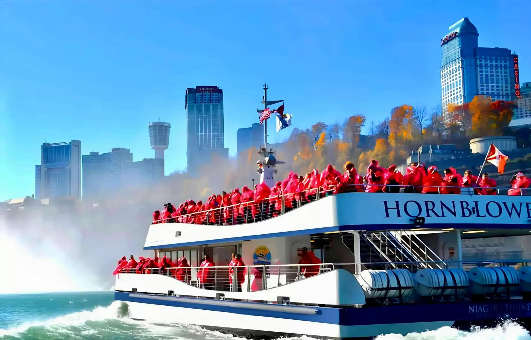 Niagara Falls day trip from Toronto with boat option