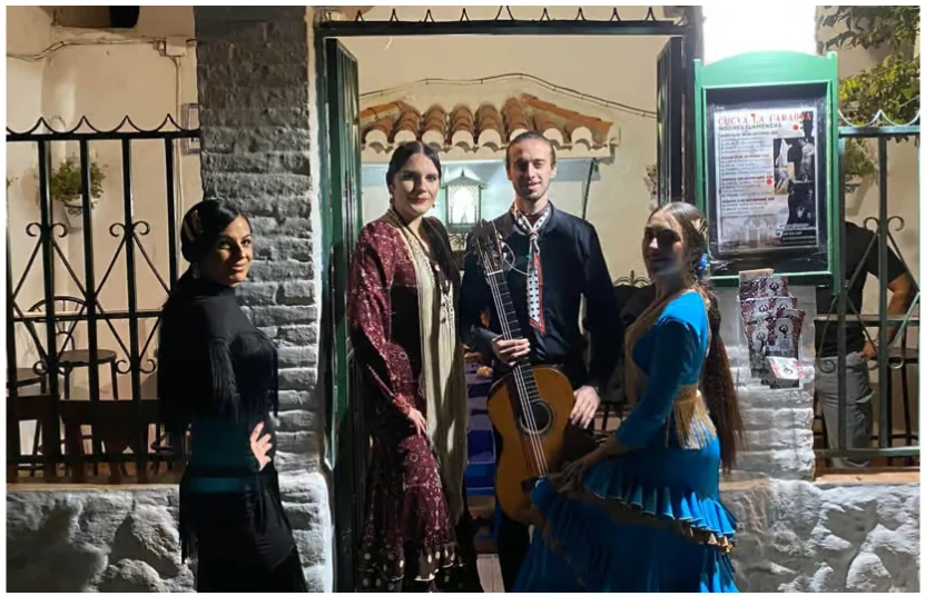 Espectáculo flamenco Cueva La Faraona Granada en una cueva del Sacromonte