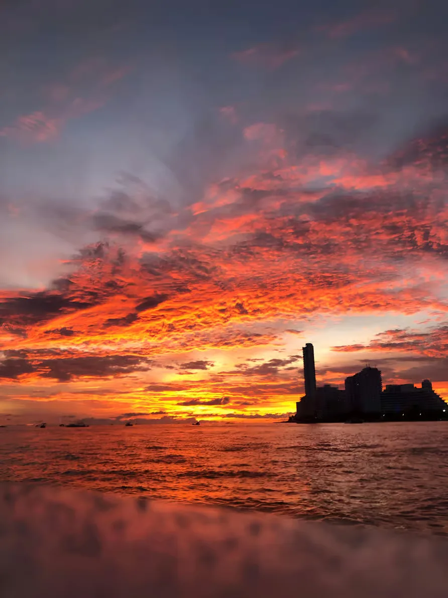 Enjoy a Cartagena party boat tour at sunset across the bay