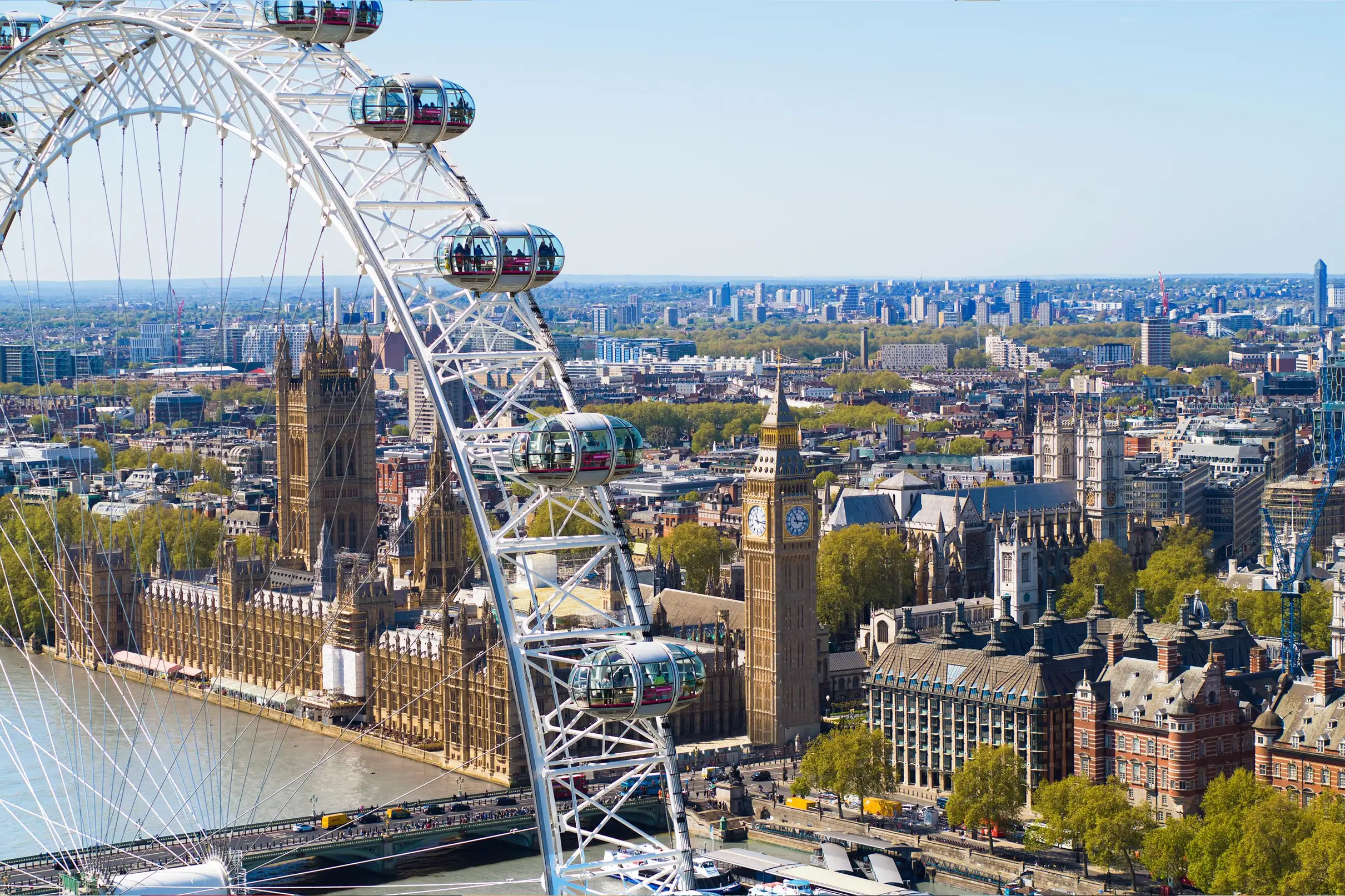 London Eye tickets London for skyline views above the Thames