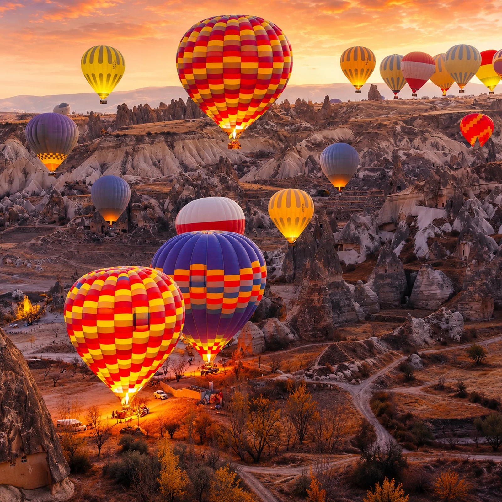 Private Cappadocia tour from Istanbul with flights in one day