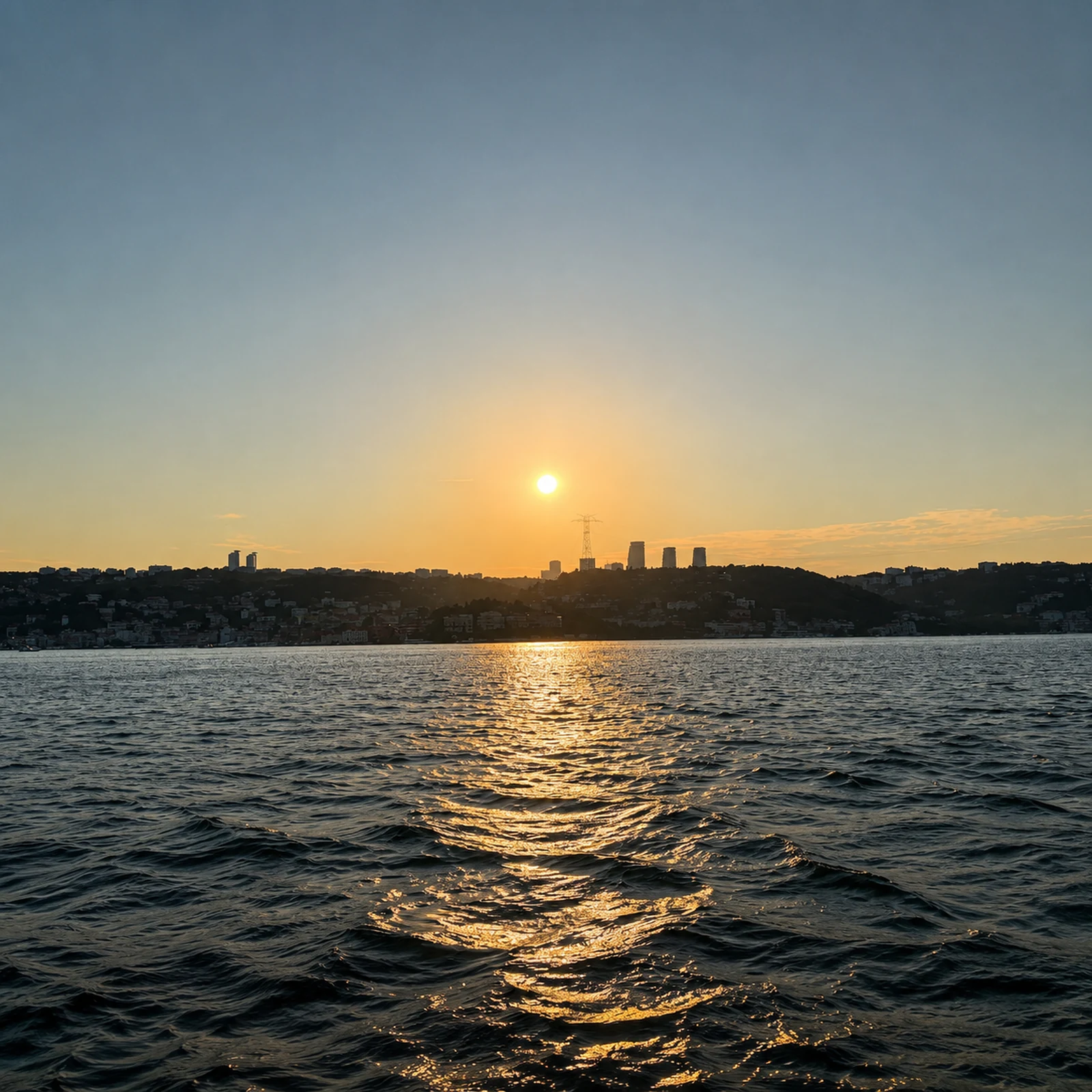 Bosphorus sunset cruise by yacht with snacks