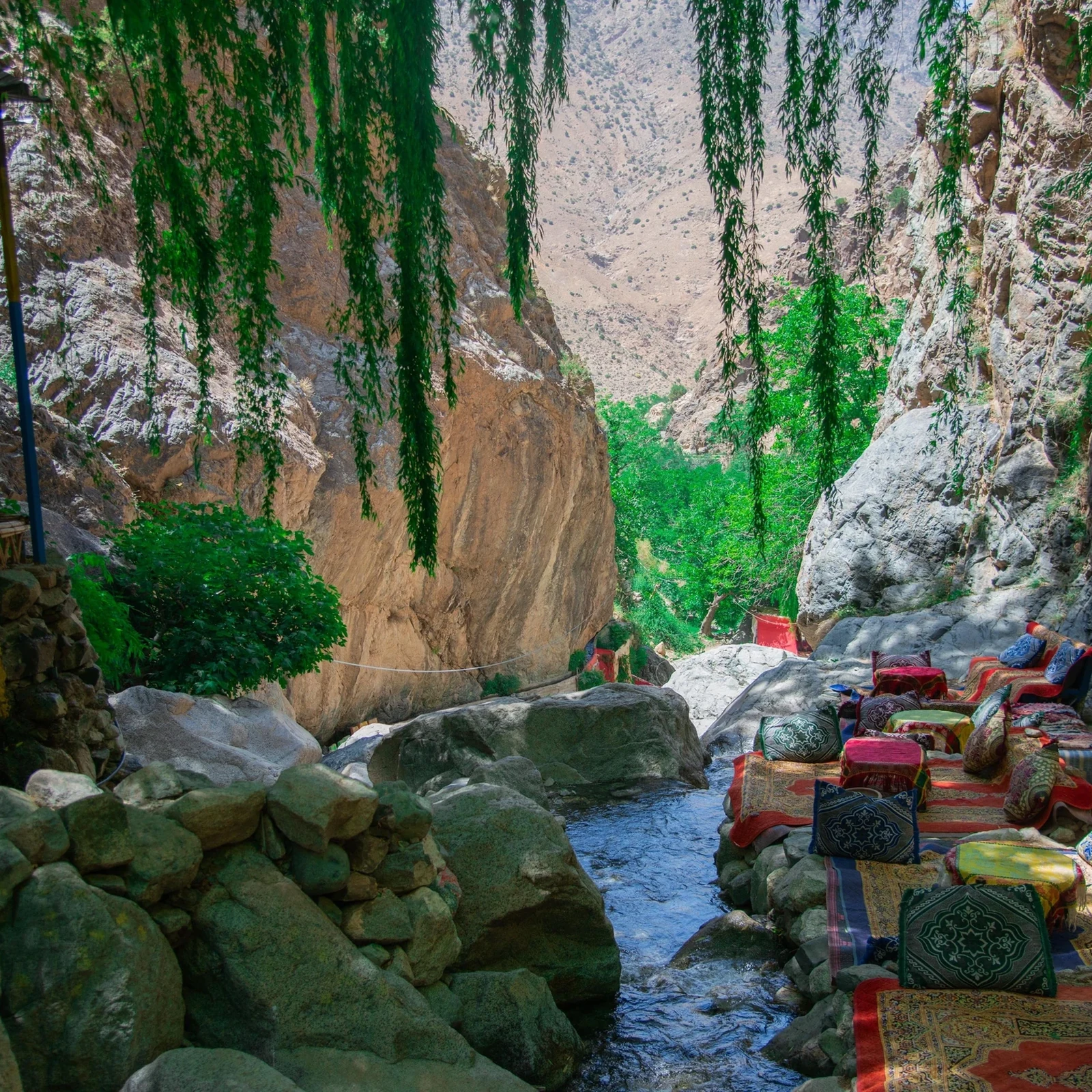 Ourika Valley day trip from Marrakech with Setti Fatma waterfalls