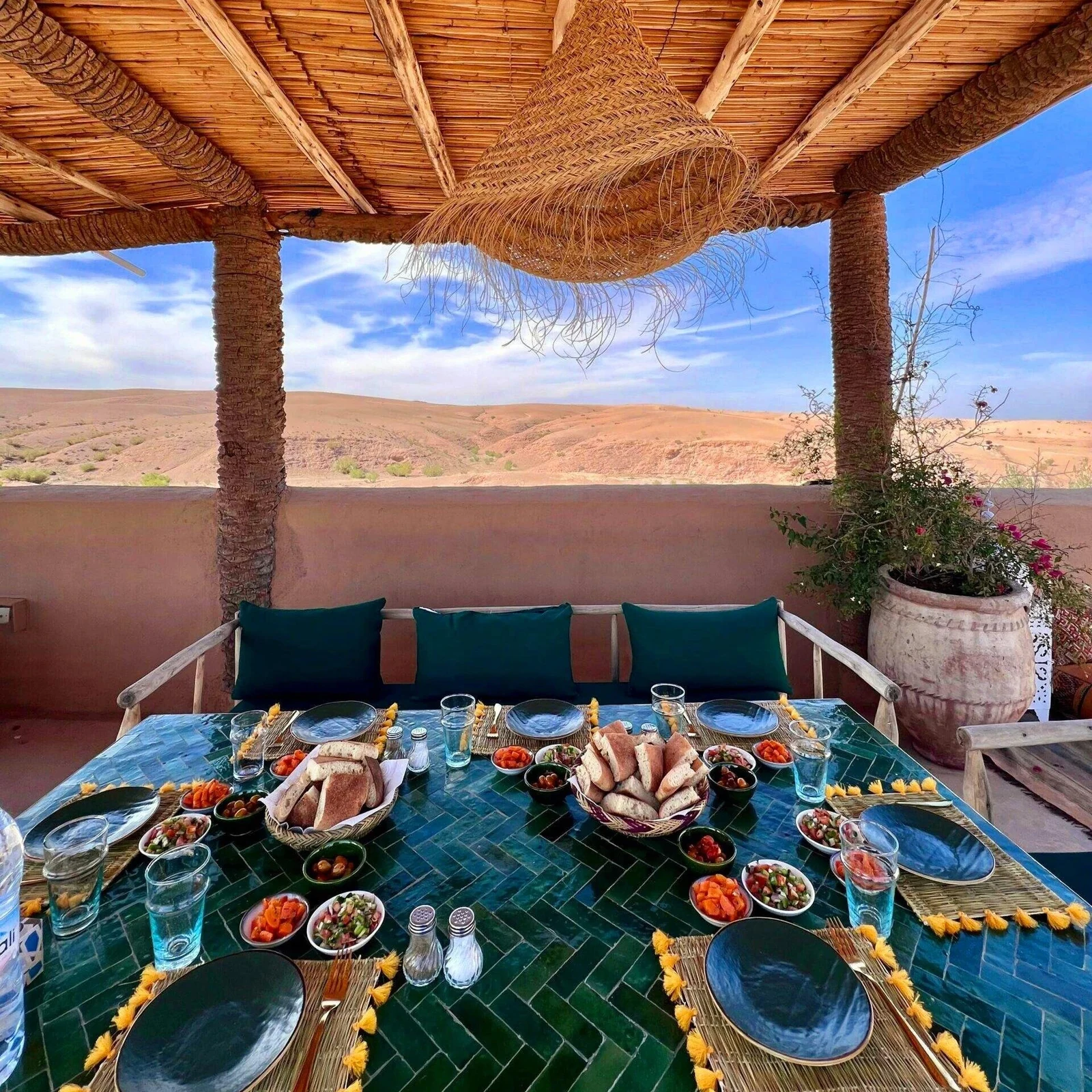 Agafay Desert quad camel ride dinner from Marrakech