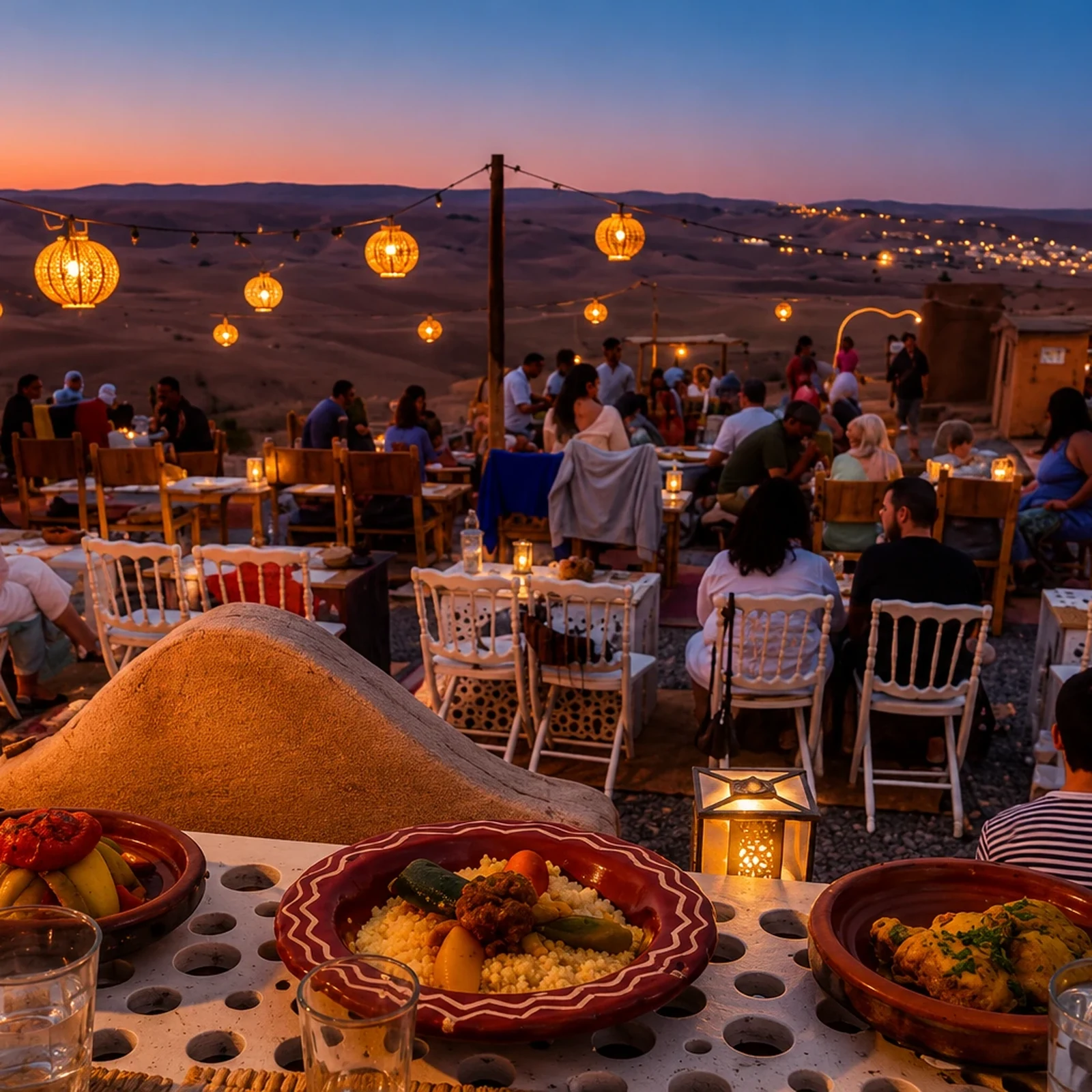 Agafay Desert quad camel ride dinner from Marrakech under the stars
