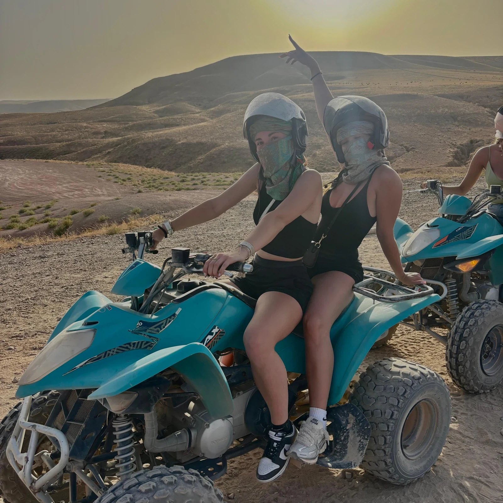 Agafay Desert trip from Marrakech with quad biking, camel ride, dinner and show
