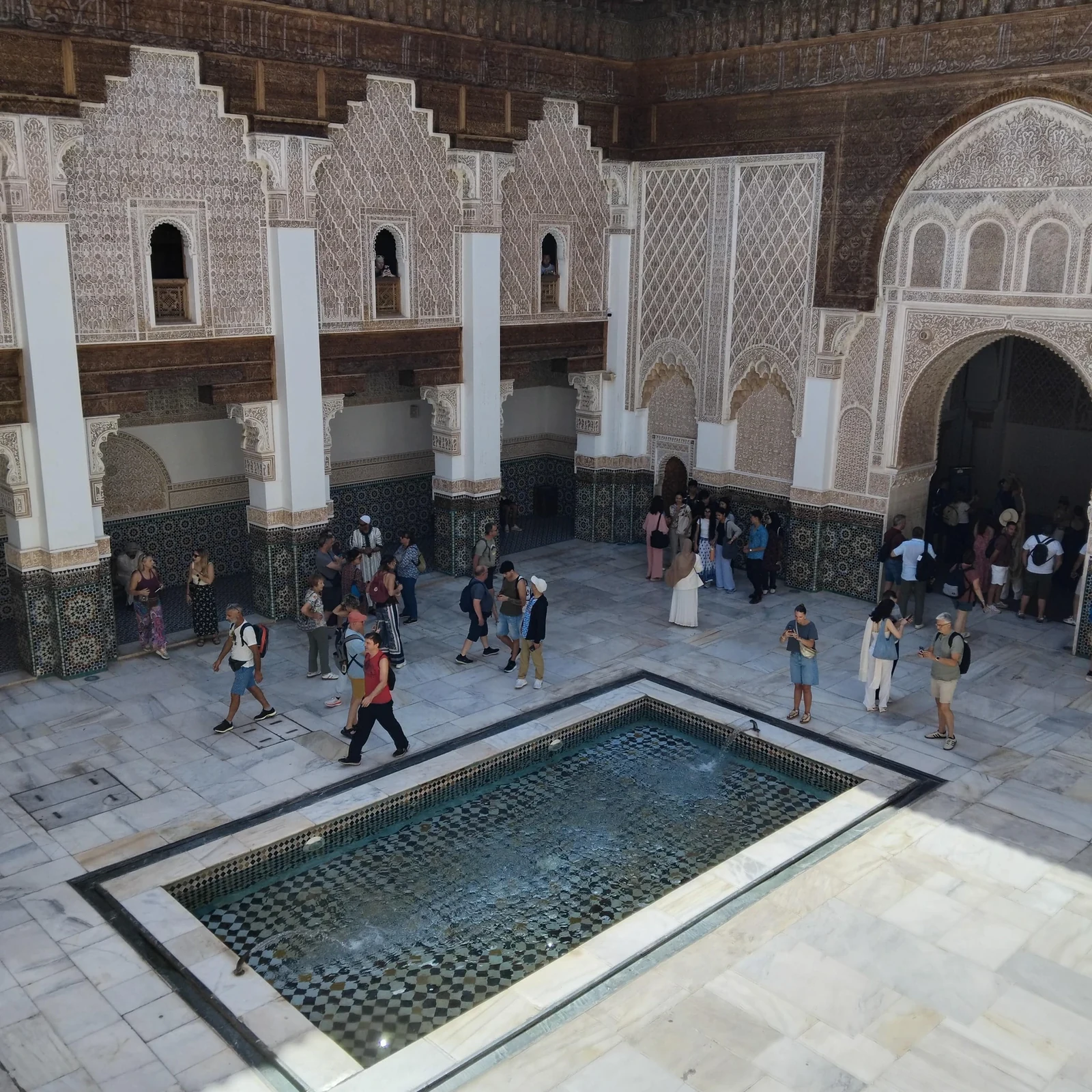 Ben Youssef, Secret Garden and souks Marrakech tour with guide