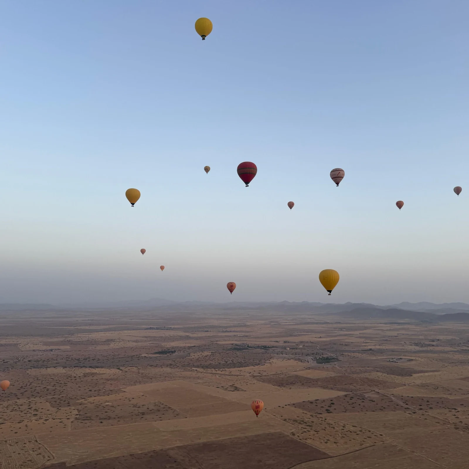 Marrakech sunrise hot air balloon ride with Berber breakfast