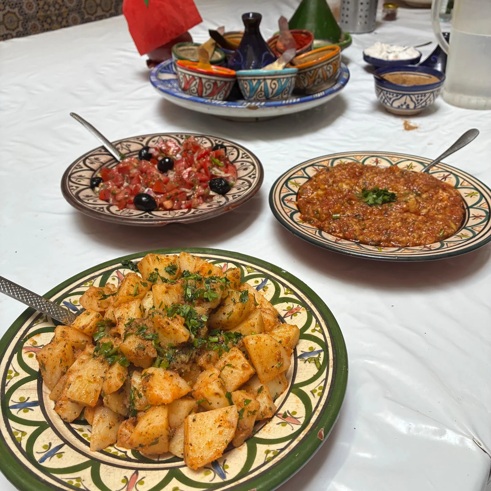 Moroccan cooking class in Marrakech with a local market visit
