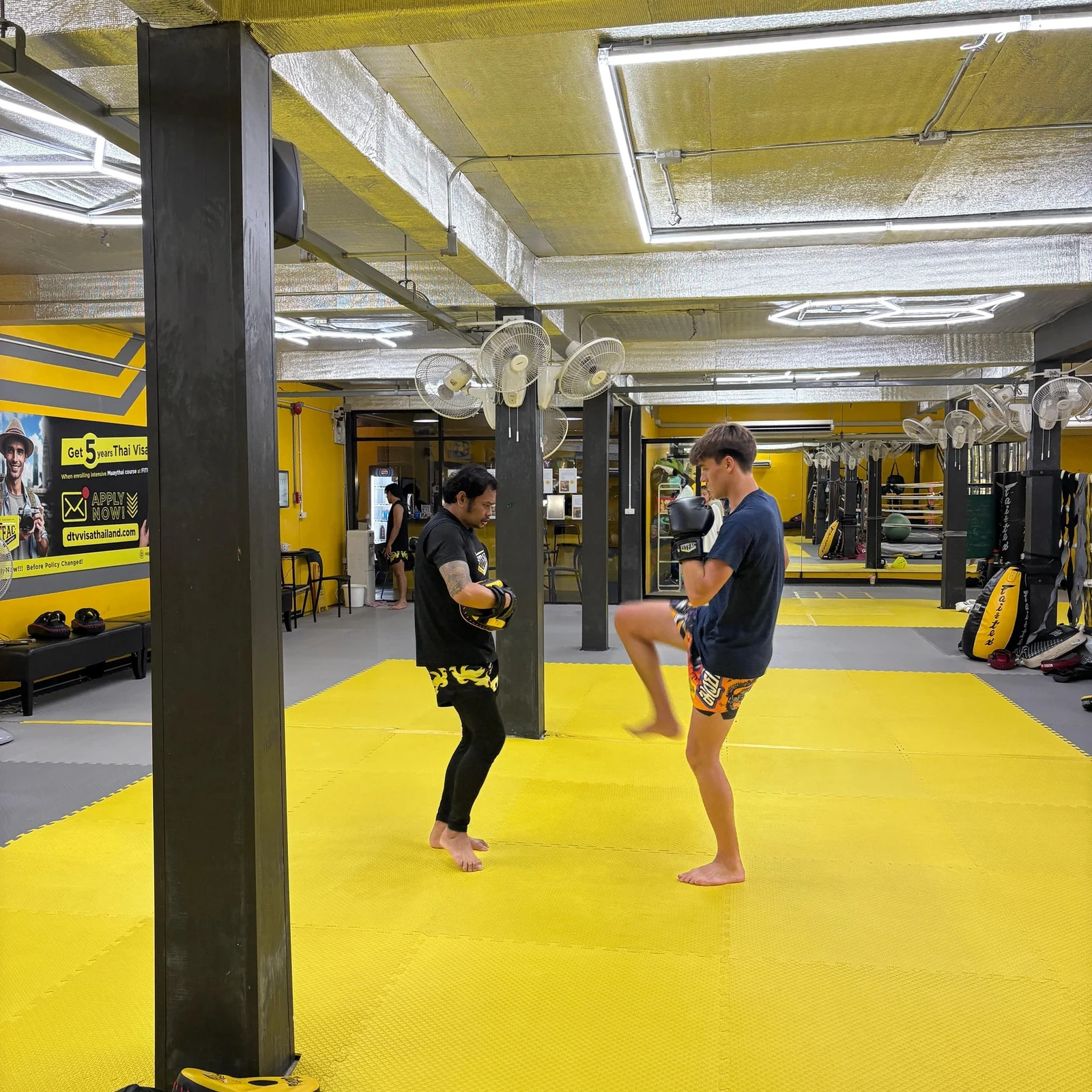 Cours privé de Muay Thai à Bangkok avec entraînement individuel