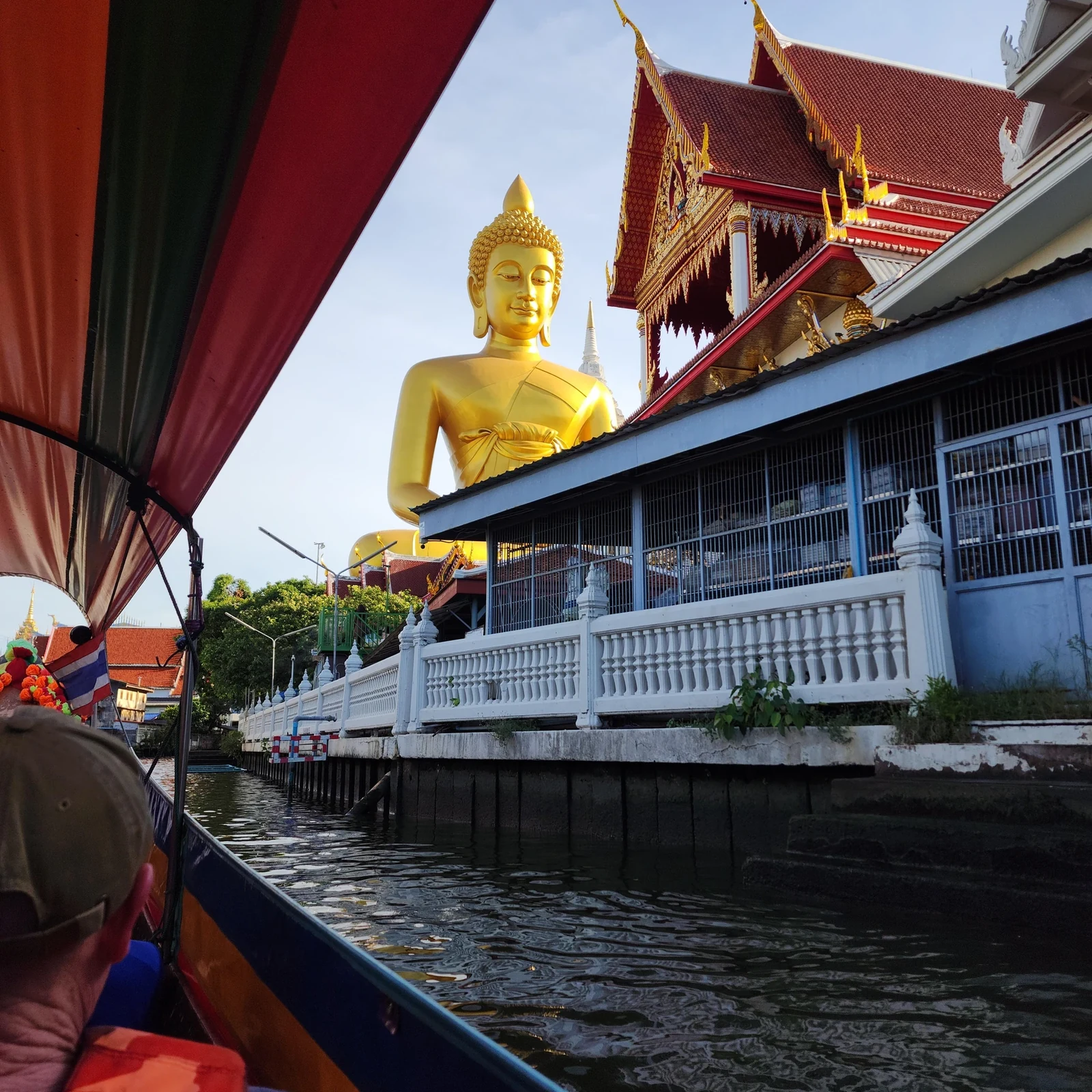 Bangkok long-tail boat canal tour with Big Buddha and Klong Bangluang