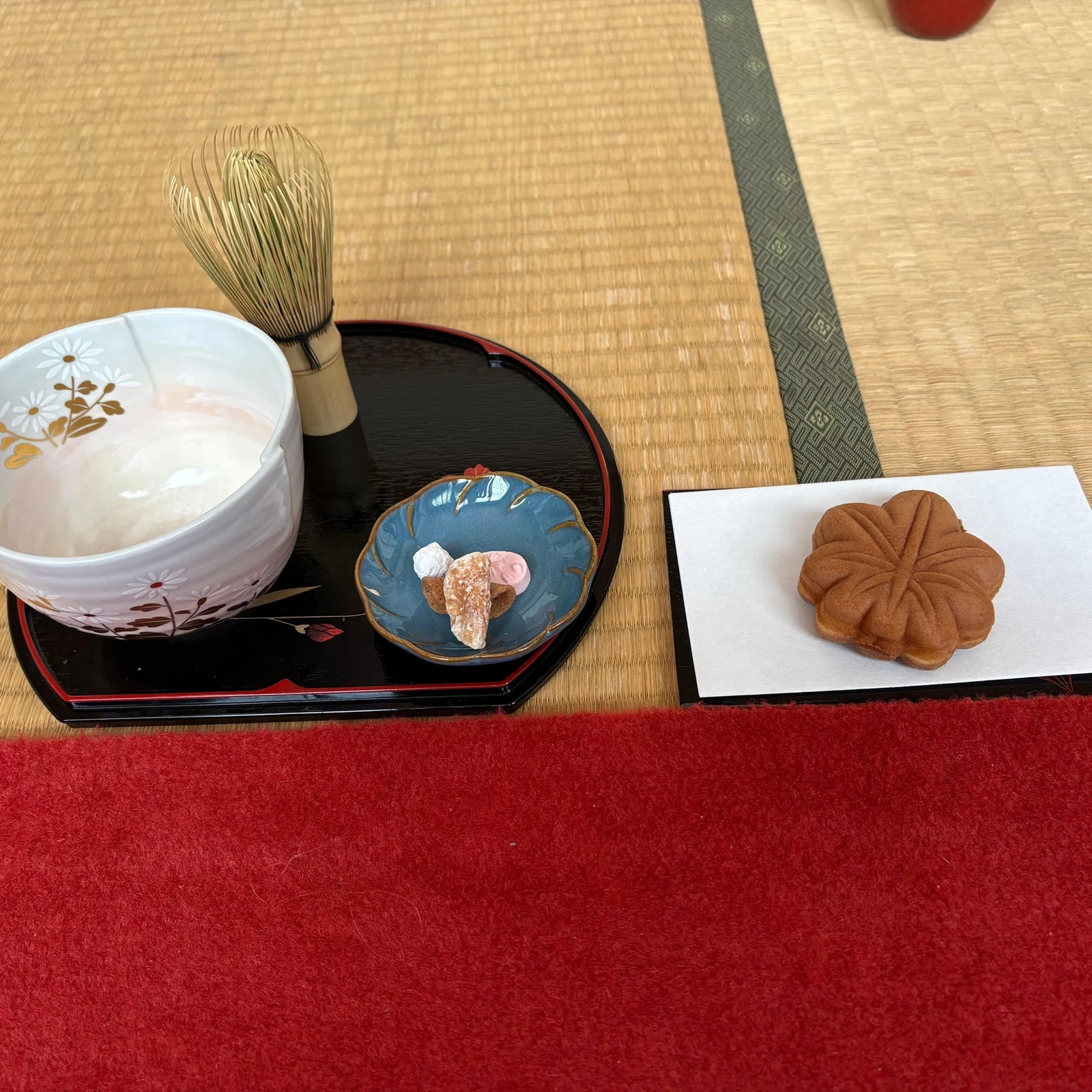 Ceremonia del té en Kioto con preparación de matcha