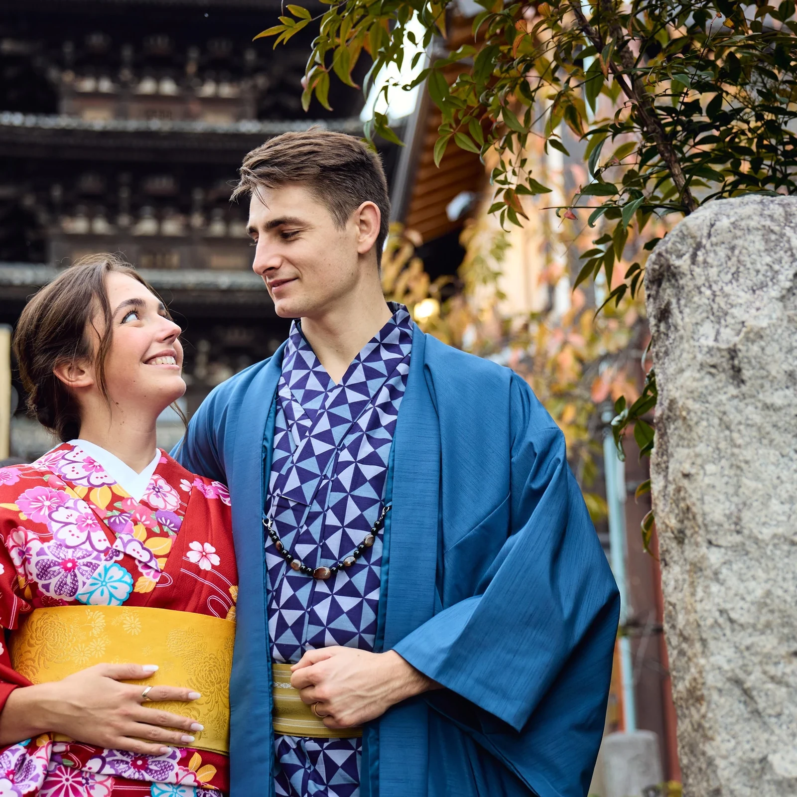 Kimono photoshoot in Kyoto with a professional photographer