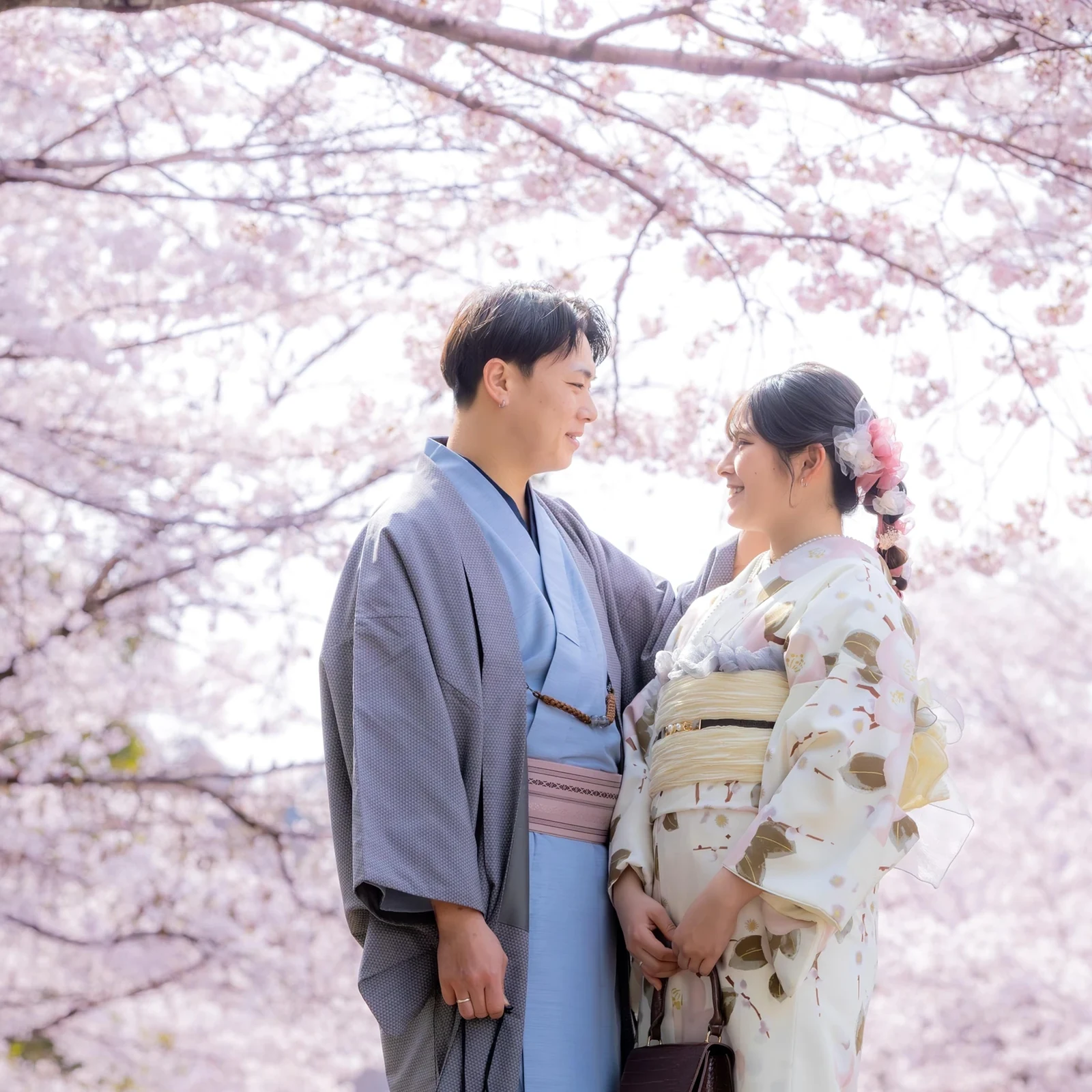 Kimono photoshoot in Kyoto