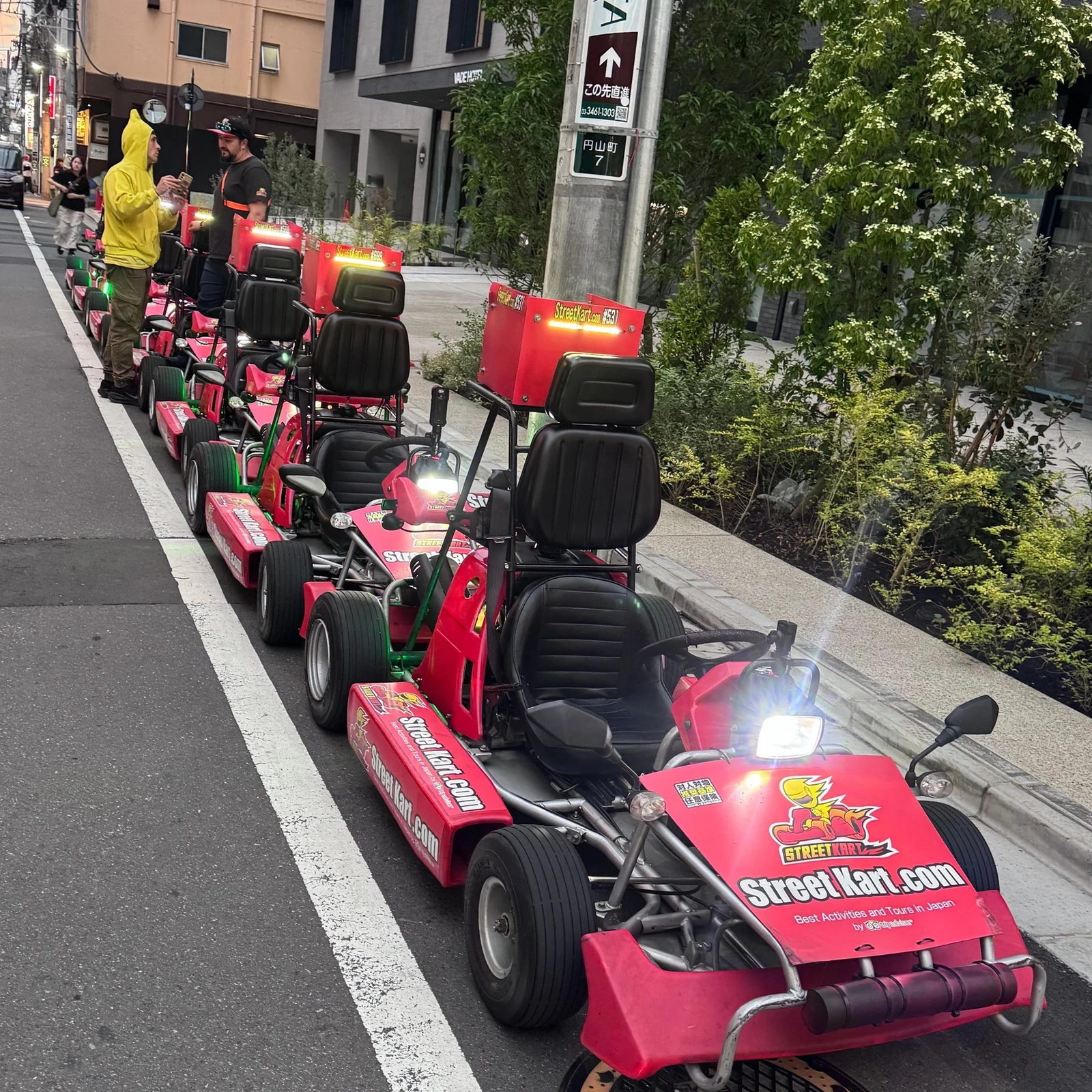 Street Kart in Shibuya Tokyo through Shibuya Crossing