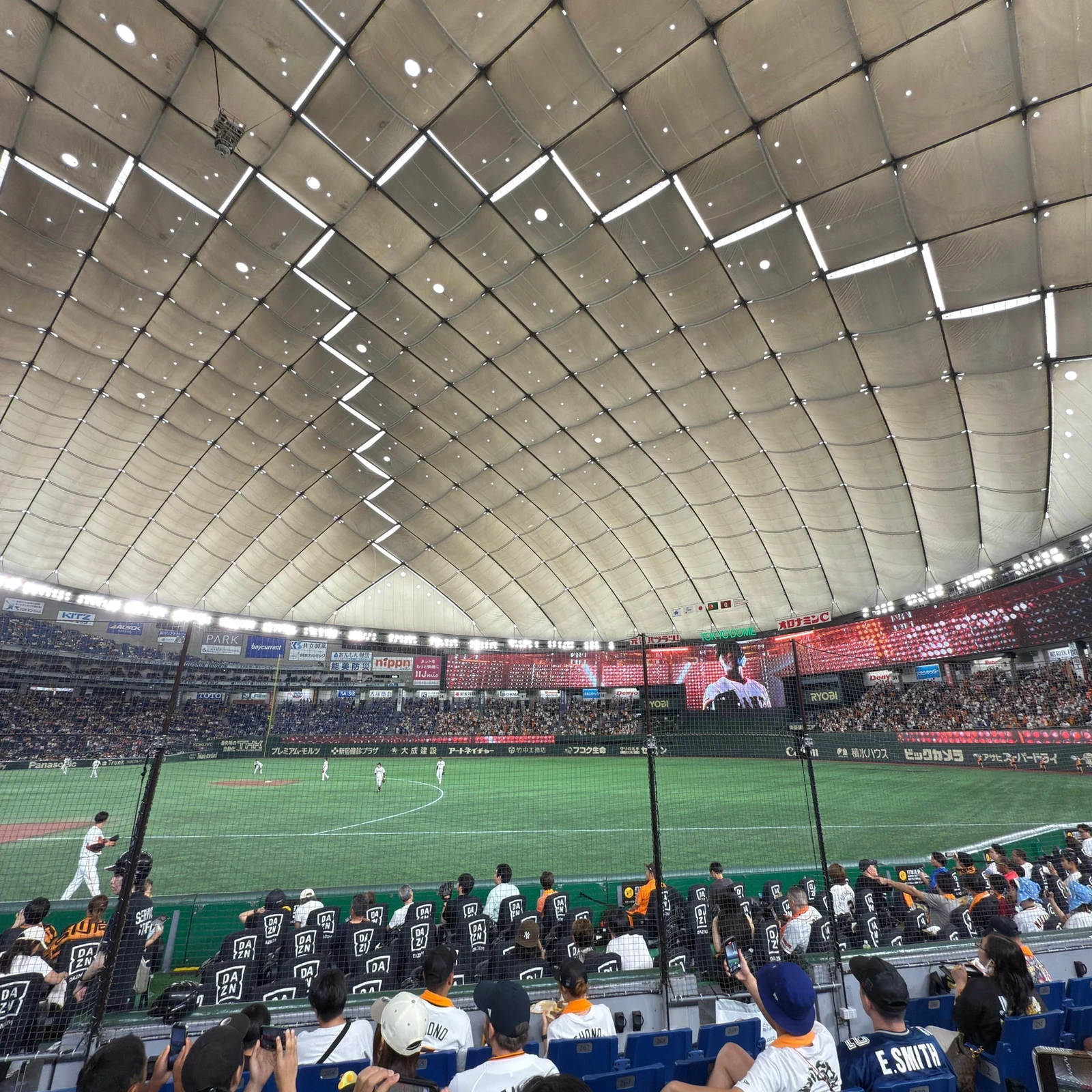 Yomiuri Giants Tokyo Dome Ticket with Official Towel in Tokyo