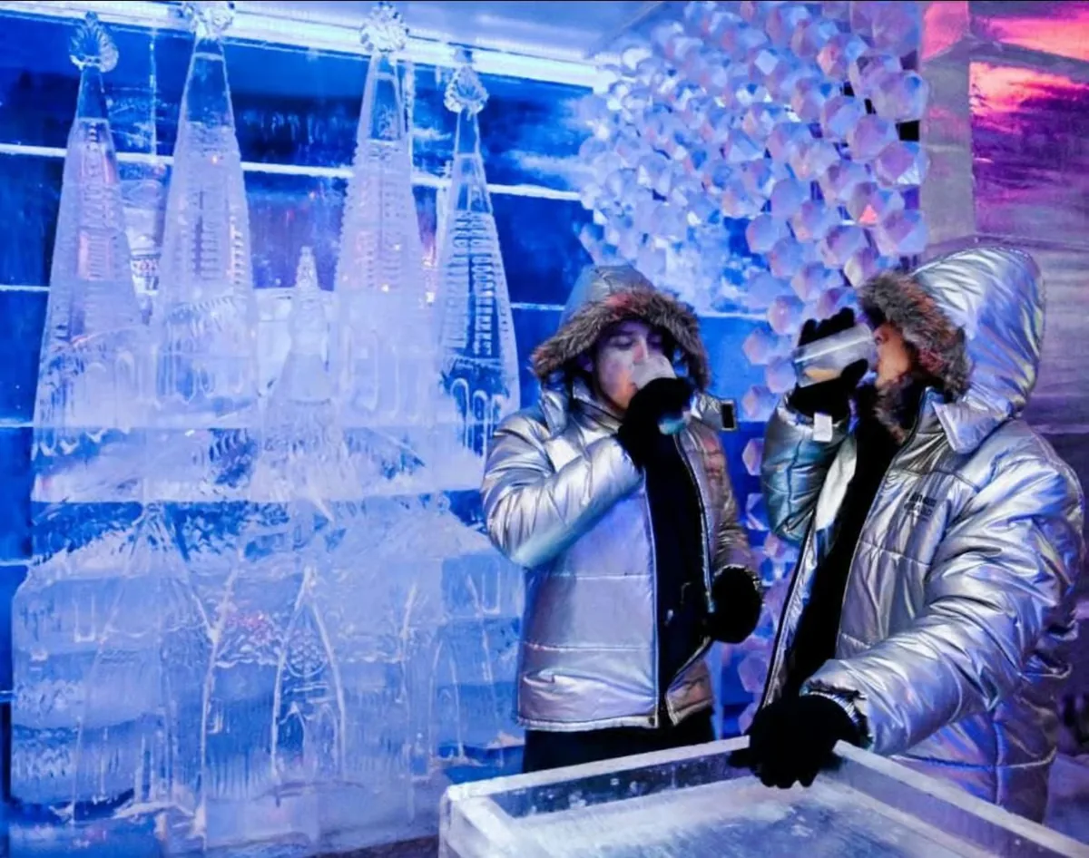 Icebarcelona ice bar Barcelona with one drink included