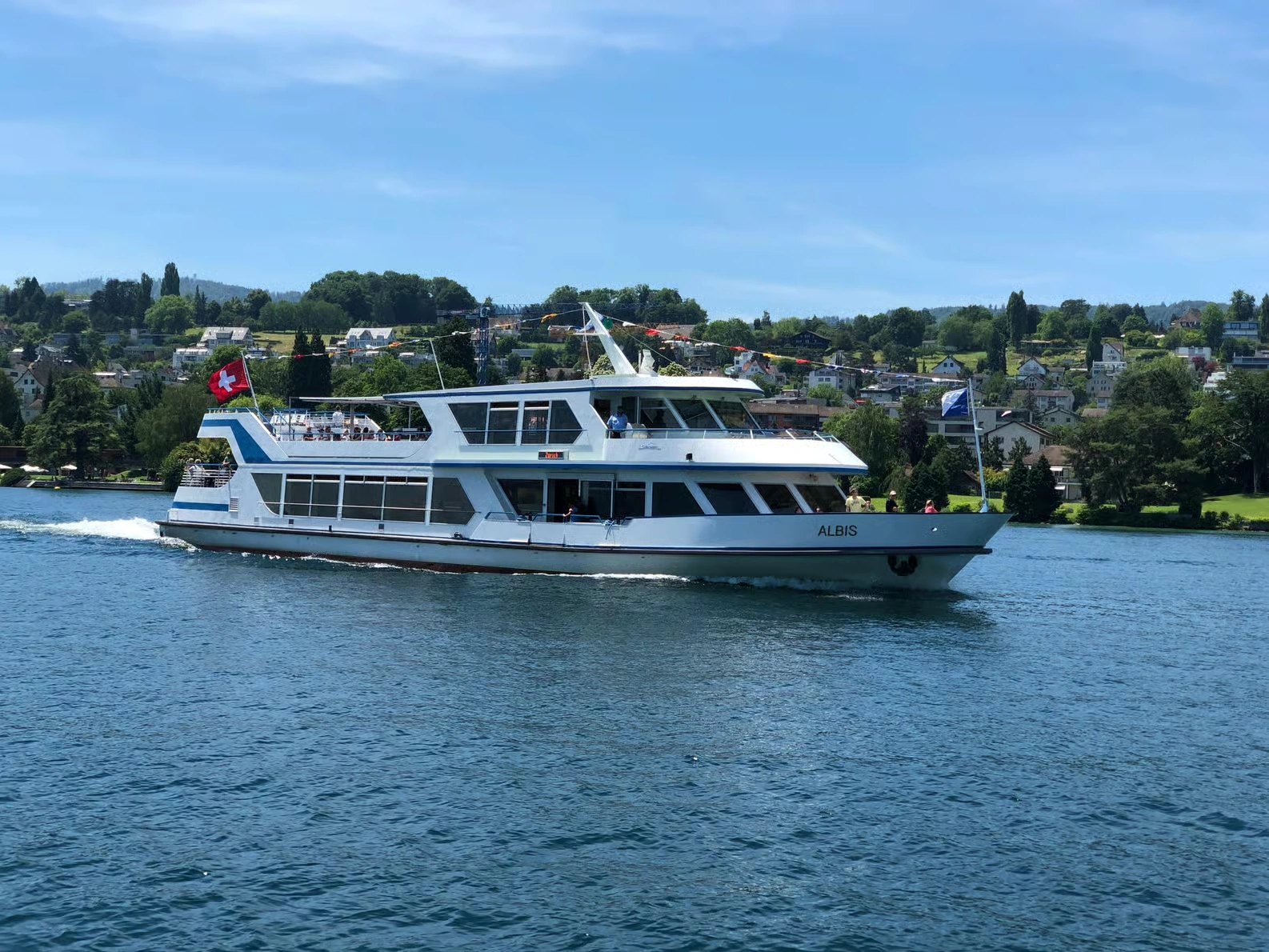 Zurich city tour with ferry and cable car to Felsenegg